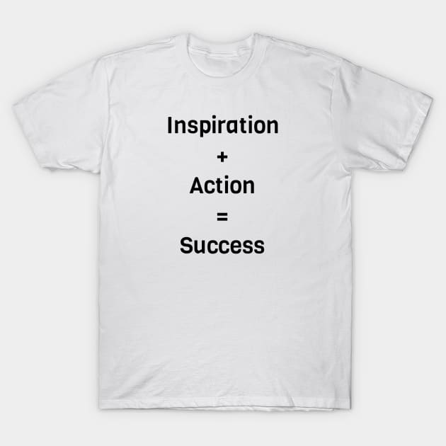 Success Formula T-Shirt by Jitesh Kundra